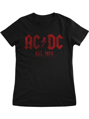 AC/DC Shirt "Vintage 1979 Girly Tee" in Schwarz
