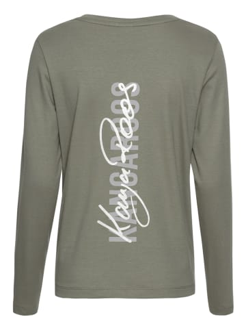 Kangaroos Sweatshirt in grün