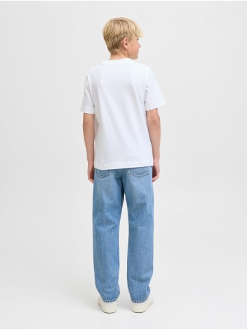 JACK & JONES Junior T-Shirt JORNORREBRO EMB TEE S/S JNR in bright white