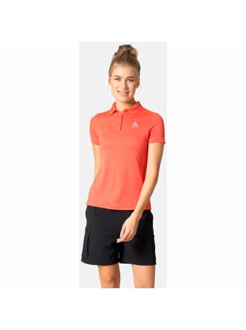 Odlo Poloshirt s/s F-Dry in Rot