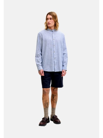 Jack & Jones Hemd 'JJESUMMER LINEN' in hellblau