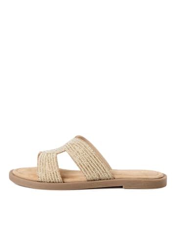 Tamaris Klassische Pantoletten in Beige
