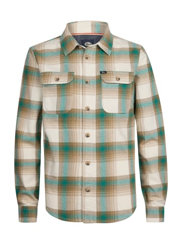 Petrol Industries Kariertes Hemd Tillamook in Grün