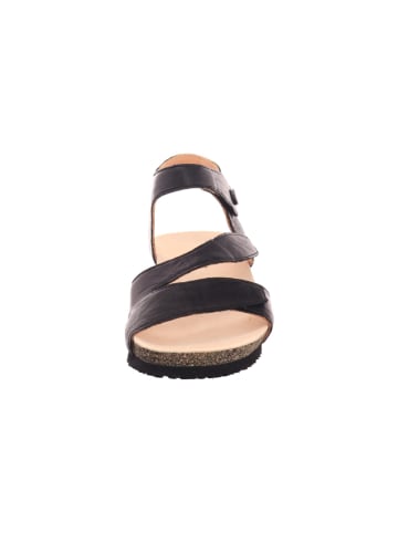 Think! Damensandalette sportlich flach  in  Schwarz