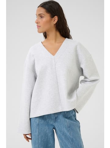Karen By Simonsen Sweatshirt KBUrselina Oversize fit in Medium Grey Melange