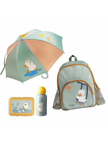 Sterntaler 4er Set Kinder Rucksackset in Ente Edda