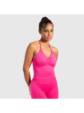 SMILODOX Crop Top Malena in Pink