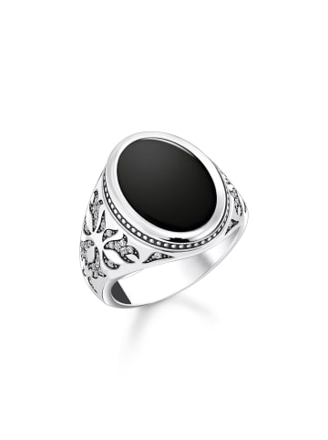 Thomas Sabo Ring in silber. schwarz