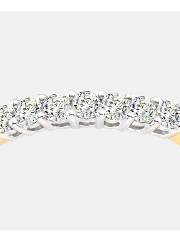 Diamant L'éternel Eternity-Ring aus 375 Gelbgold mit Diamant