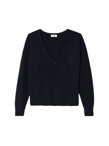 American Vintage Pullover mit Rundhals in NOIR