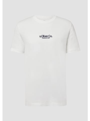 s.Oliver T-Shirt in 01D1_weiß