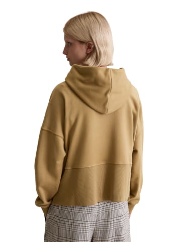 Marc O'Polo DENIM Hoodie relaxed in Chestnut Chocolate