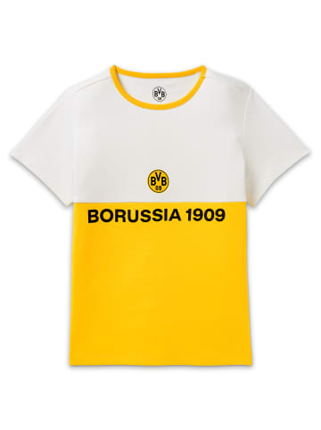 BVB BVB T-Shirt Colorblock Kinder gelb in gelb und weiß