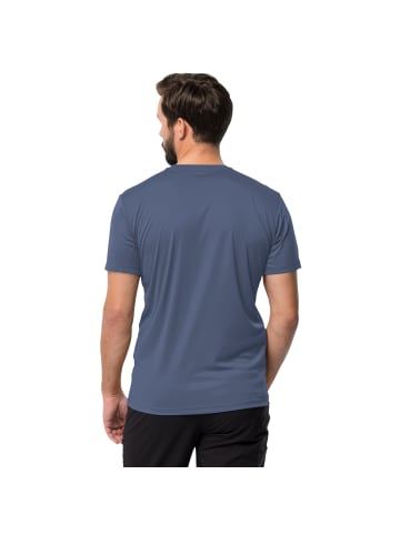 Jack Wolfskin Jack Wolfskin Tech Tee M in Blau