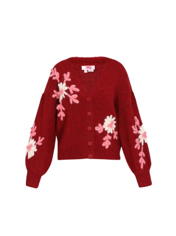 myMo Women Cardigan in burgundy