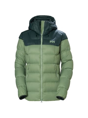 Helly Hansen W VERGLAS GLACIER DOWN JACKET in Grün