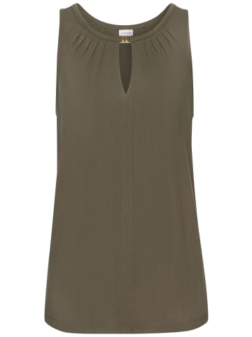 LASCANA Tanktop in taupe