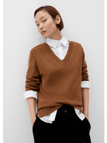 s.Oliver Pullover langarm in Braun