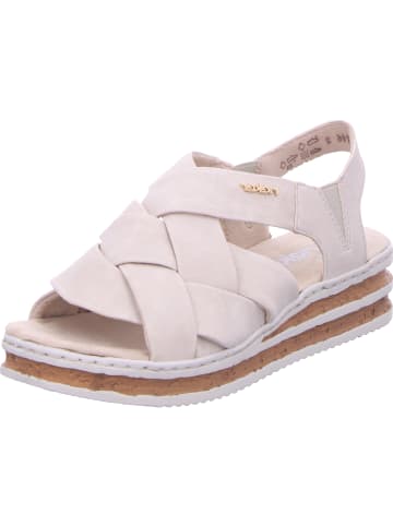 rieker Keilsandalette in beige