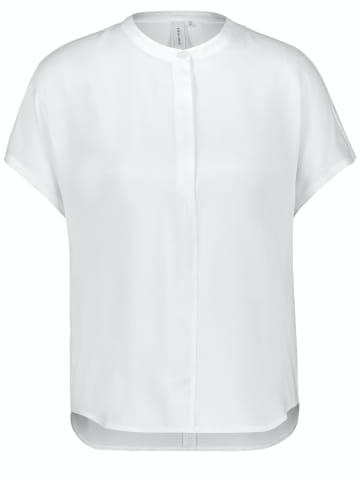 Gerry Weber Blusenshirt mit Material-Patch in Weiß