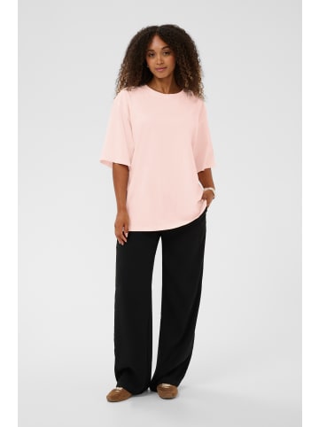 Cream T-Shirt kurzarm CROkina Baggy fit in Barely Pink