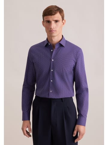 Seidensticker Business Hemd Slim in Lila