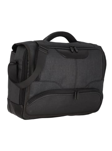 Dermata Aktentasche 44 cm Laptopfach schwarz