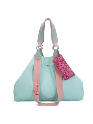 Fritzi aus Preußen Izzy Canvas Shopper Tasche 45 cm lime