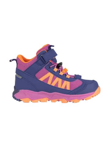 Trollkids Kinder Wanderschuh "Tronfjell mid" in Rosa/Blau