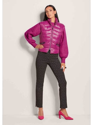 MADELEINE Wattierte Steppweste in magenta