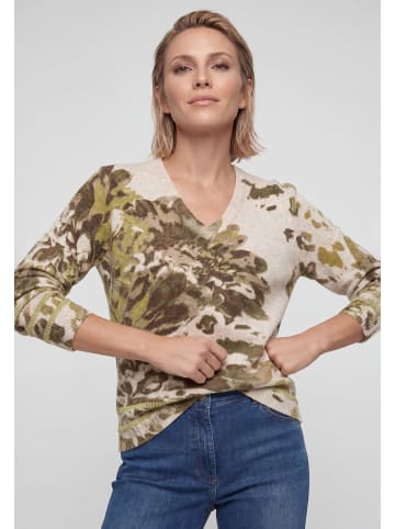 Olsen Strickpullover in Almond Beige Melange
