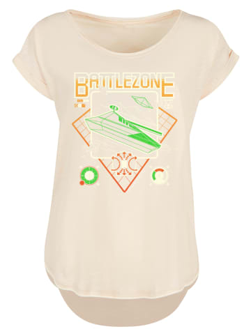 F4NT4STIC Long Cut T-Shirt Retro Gaming BATTLEZONE in Whitesand