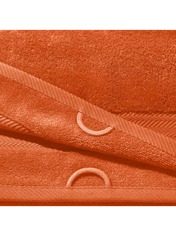 Erwin Müller Frottier Gästetuch 6er-Pack Friedrichshafen in orange