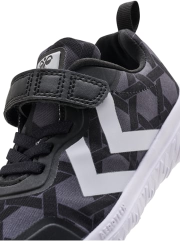 Hummel Sneaker Actus Print Recycled Jr in BLACK