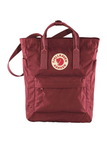 FJÄLLRÄVEN Kånken Totepack - Umhängetasche/Rucksack 13" 40 cm (deep forest) in ox red