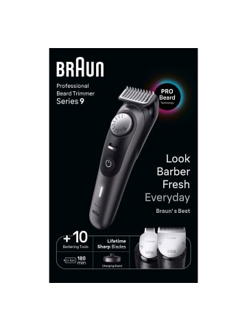 Braun Barttrimmer "BT9421" in Titan