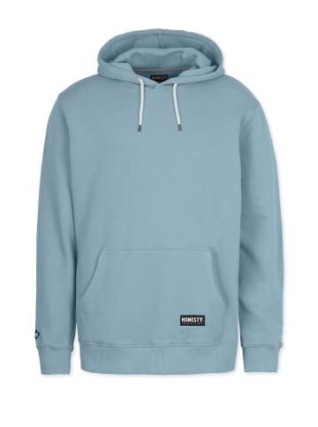 HONESTY RULES Kapuzenpullover " Basic " in arctic-blue