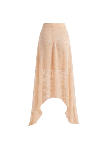 Trussardi Jeans Beige Polyester Damen Rock