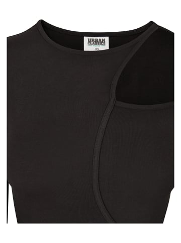 Urban Classics Urban Classics Damen Ladies Organic Cut Out Longsleeve Body in black