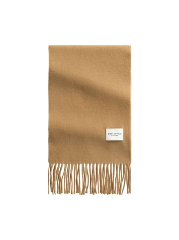 Marc O'Polo Schal mit Fransen in pure sand