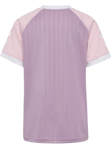 Hummel Shirt "Stripe T-Shirt S/S" in Lila