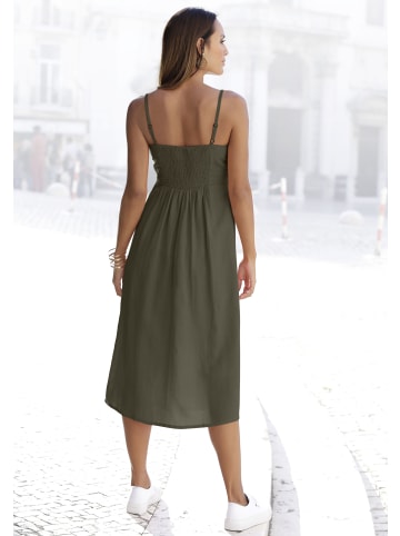 LASCANA Sommerkleid in khaki