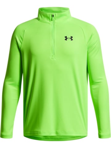 Under Armour Longsleeve "Tech 2.0 1/2 Zip" in Grün