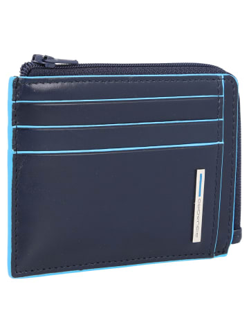 Piquadro Blue Square Kreditkartenetui RFID Leder 11 cm in night blue