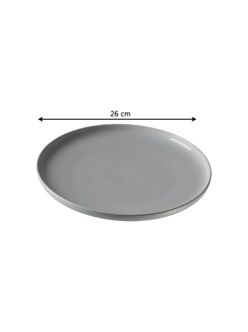 Ritzenhoff & Breker 4er Set Speiseteller Jasper in – ø 26.0 cm in Mint