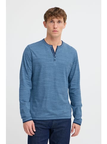 BLEND Langarmshirt in royal