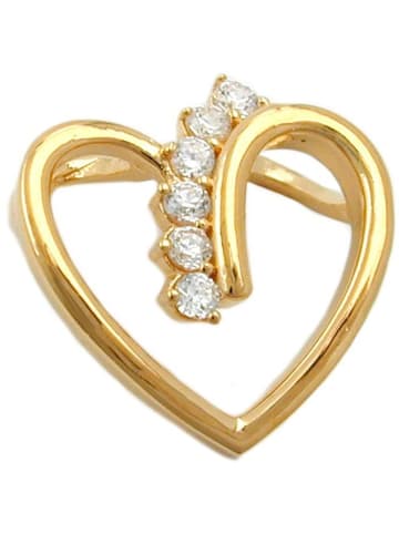Gallay Anhänger 12x13mm in gold