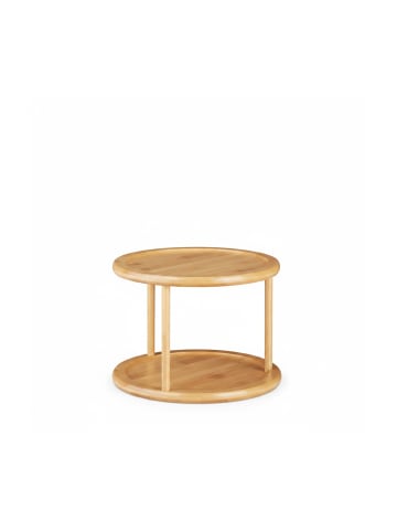 relaxdays Drehregal Küche in Natur - (H)19,5 x Ø 24,5 cm