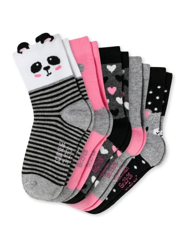 Schiesser Kindersocken Mädchen Panda in Mehrfarbig