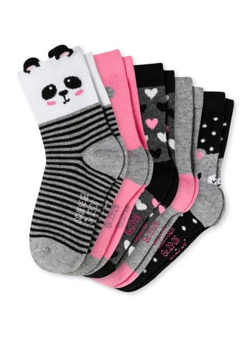 Schiesser Socken Panda in Mehrfarbig